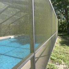 Professional-pool-cage-cleaning-in-Brooksville-Florida 0